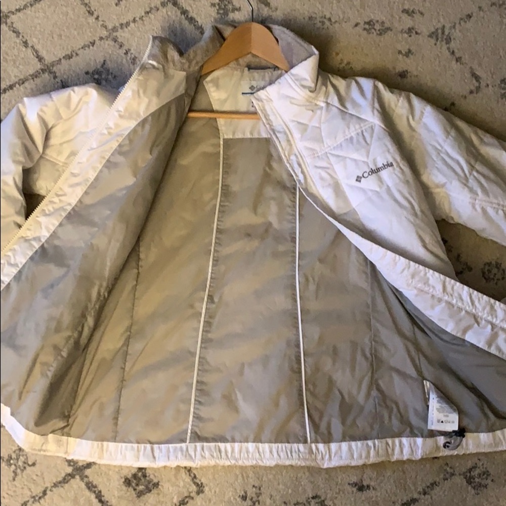 Columbia OmniHeat medium white jacket
